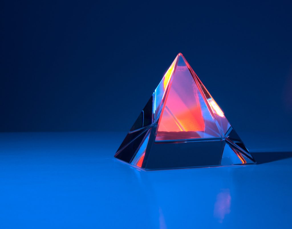 The picture is of a perfect crystal gem to represent the perfect portfolio.