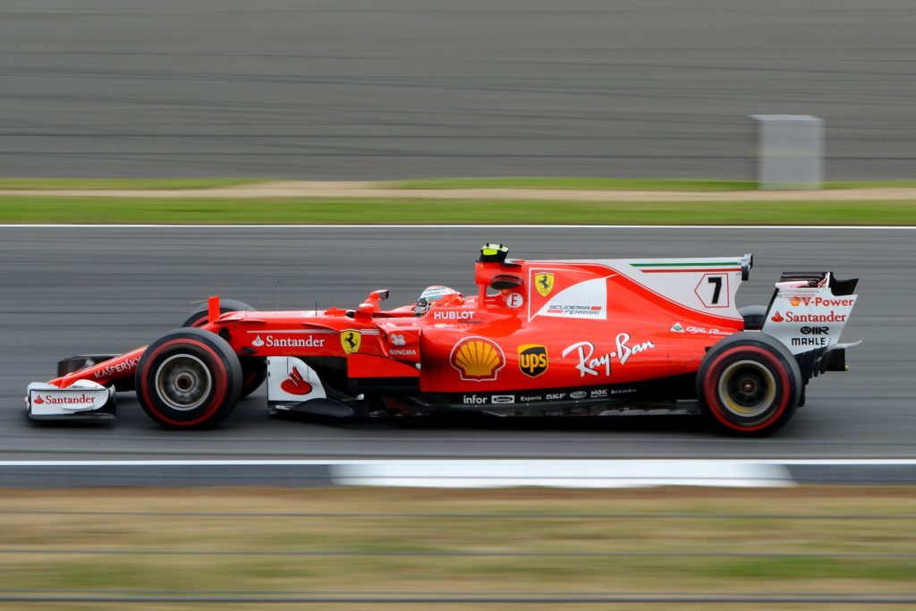 The picture is of a race car on a track to represent being on track to retire.