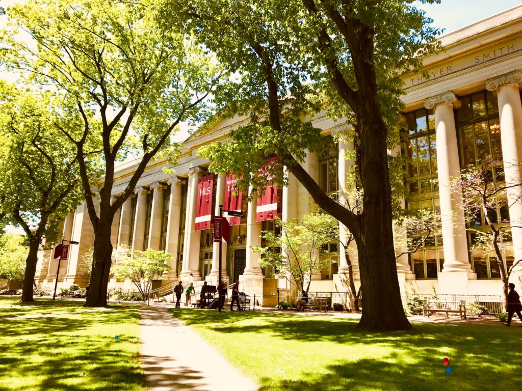 The picture shows a college campus and students because the article is about FAFSA.