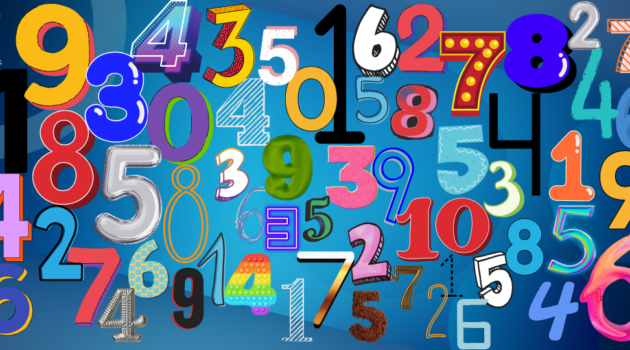 The banner shows a graphic full of numbers to represent a retirement number.