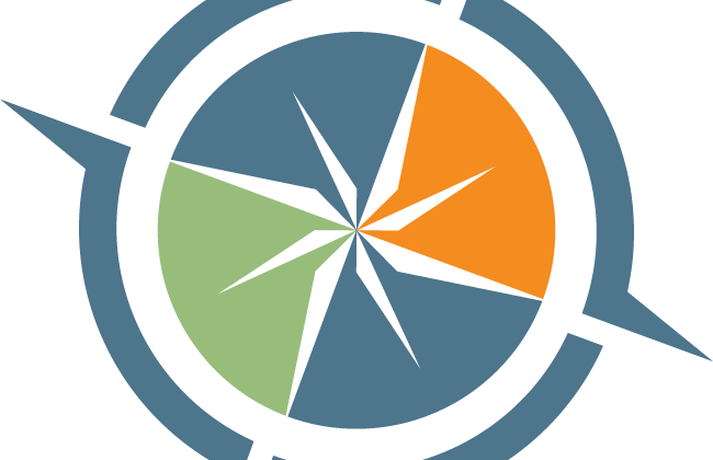 This is a picture of a compass, the logo of Beacon Pointe Advisors.